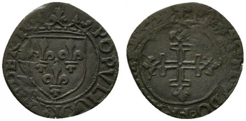 NAPOLI. Luigi XII Re di Francia (1501-1503) Sestino (g. 1,43). Croce potenziata ...