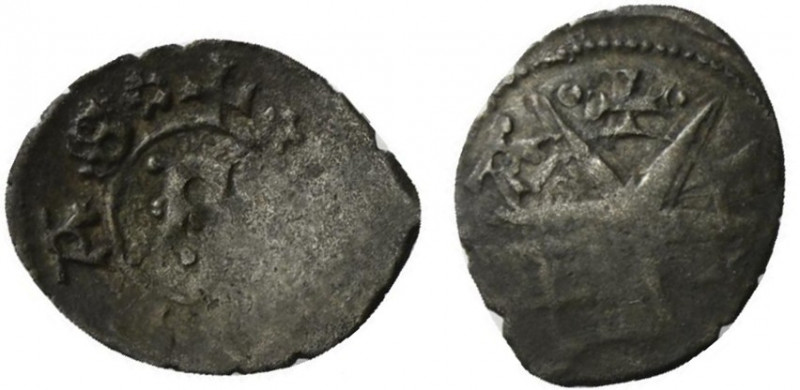 PADOVA. Francesco I da Carrara (1355-1388) Denaro scodellato (g. 0,24). CIVITAS ...
