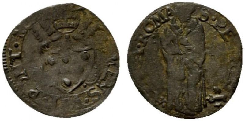 ROMA. Clemente VII (1523-34) Quattrino (g. 0,54). Stemma semiovale sormontato da...