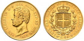 Carlo Alberto (1831-1849) 20 lire 1934 T AU - BB