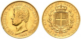 Carlo Alberto (1831-1849) 20 lire 1947 T AU - BB