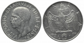Vittorio Emanuele III (1900-1943) 1 lira 1943/XXI - SPL