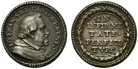 MANTOVA. Gian Francesco Guidi di Bagno (1569-1641) cardinale di Mantova. Medaglia senza data (prima metà del XVII secolo) (g. 2,6) (mm. 20). IO FRAN S...