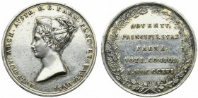 PARMA. MARIA LUIGIA (1815-1847) Medaglia 1816 per l'ingresso in Parma. (opus Santarelli) (mm. 24) Busto di Maria Luigia volto a sn. R/ ADVENTV./PRINCI...