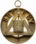 Distintivo-badge massoneria inglese con legenda SURREY (mm. 44) - SPL+