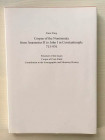 Fueg F., Corpus of the Nomismata from Anastasius II to John I in Constantinople 713-976. Structure of the Issues, Corpus of Coins Finds, Contribution ...