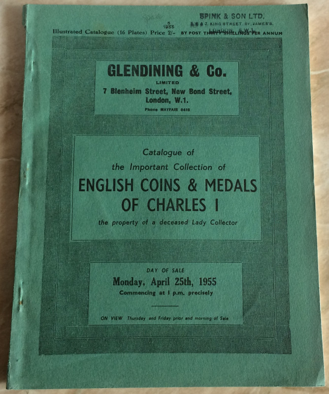 Glendining & Co. Catalogue of the Important Collection of English Coins , Commem...