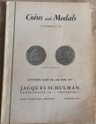 Schulman J. N.V. Catalogue 228. Amsterdam, 4-6 February 1957. Coins and Medals. Brossura editoriale, 94pp, 2114 lotti, XXII tavole. Ottima copia