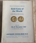 Schulman J. N. V. Catalogue. 246. The A.C.R. Dreesmann Collection. Gold Coins of the World of the 19th and 20th Century. 20-21 November 1967. Brossura...