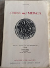 Schulman Jacques B.V. Catalogue 286. Coins and Medals. 28- 30 September 1987. Brossura editoriale, 114pp, 1769 lotti, 53 tavole. Buono stato.