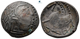Eastern Europe. Imitation of Philip II of Macedon circa 200-100 BC. "Schnabelpferd" type+. "Tetradrachm"