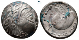 Eastern Europe. Imitation of Philip II of Macedon circa 200-100 BC. "Schnabelpferd" type. "Tetradrachm"