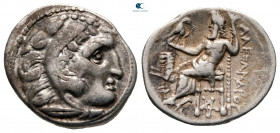 Kings of Macedon. Kolophon. Alexander III "the Great" 336-323 BC. Struck under Lysimachos, circa 300 BC. Drachm AR