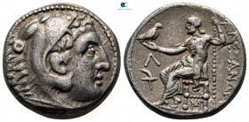 Kings of Macedon. Amphipolis. Kassander 306-297 BC. In the name and types of Alexander III. Tetradrachm AR