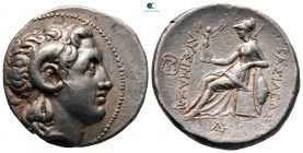 Kings of Thrace. Sardeis. Macedonian. Lysimachos 305-281 BC. Tetradrachm AR