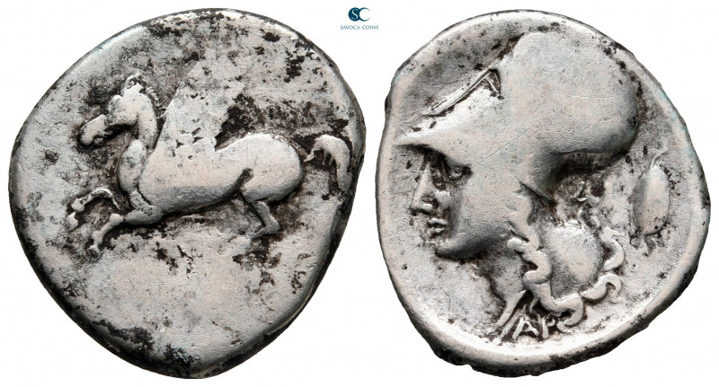 Akarnania. Argos Amphilochicon circa 330-280 BC. 
Stater AR

23 mm, 8,15 g
...