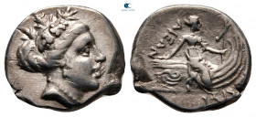Euboea. Histiaia circa 338-304 BC. Tetrobol AR
