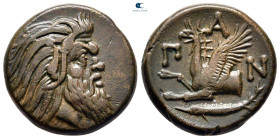 Cimmerian Bosporos. Pantikapaion circa 310-304 BC. Bronze Æ