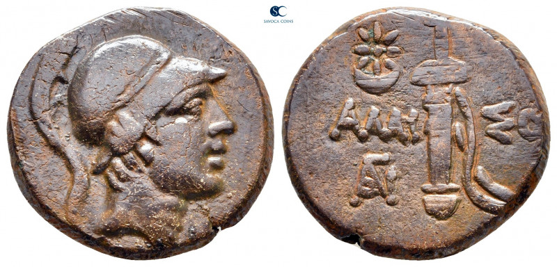 Pontos. Amisos. Time of Mithradates VI Eupator circa 120-63 BC. 
Bronze Æ

18...