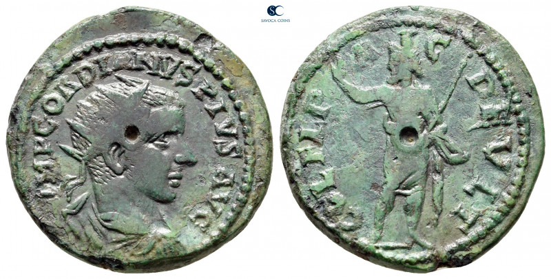 Thrace. Deultum. Gordian III AD 238-244. 
Bronze Æ

24 mm, 7,57 g

IMP GORD...