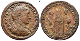 Lydia. Sardeis. Severus Alexander AD 222-235. M. Aur. Damianos, strategos. Bronze Æ