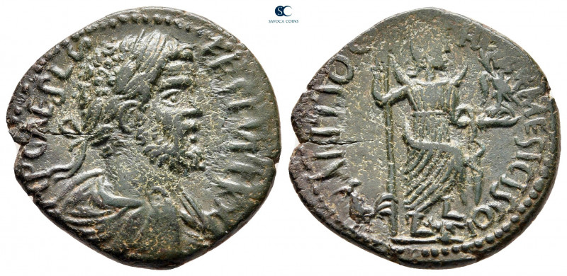 Pisidia. Antioch. Septimius Severus AD 193-211. 
Bronze Æ

23 mm, 5,49 g

I...
