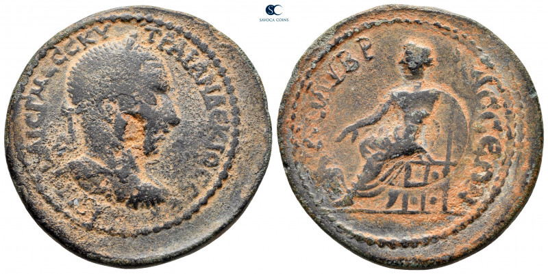 Cilicia. Kolybrassos. Trajan Decius AD 249-251. 
Bronze Æ

34 mm, 14,46 g

...
