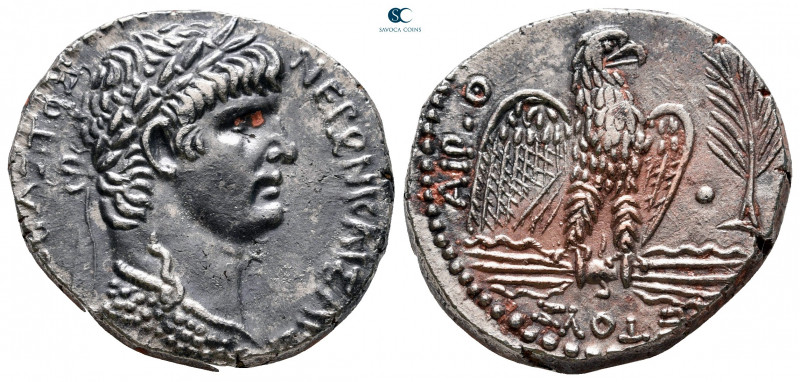 Seleucis and Pieria. Antioch. Nero AD 54-68. Dated RY 9 and year 111 of the Caes...
