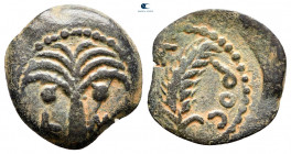 Judaea. Jerusalem. Marcus Ambibulus, under Augustus CE 9-12. Dated RY 41 ? of Augustus (10/1 CE). Prutah Æ