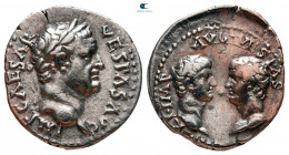 Vespasian AD 69-79. Struck July-December 69. Ephesus. Denarius AR