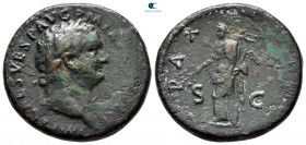 Titus AD 79-81. Rome. As Æ