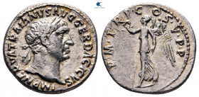 Trajan AD 98-117. Rome. Denarius AR