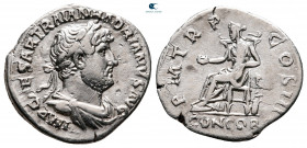 Hadrian AD 117-138. Struck AD 119-122. Rome. Denarius AR