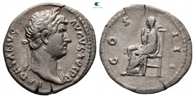 Hadrian AD 117-138. Struck circa AD 128-9. Rome. Denarius AR