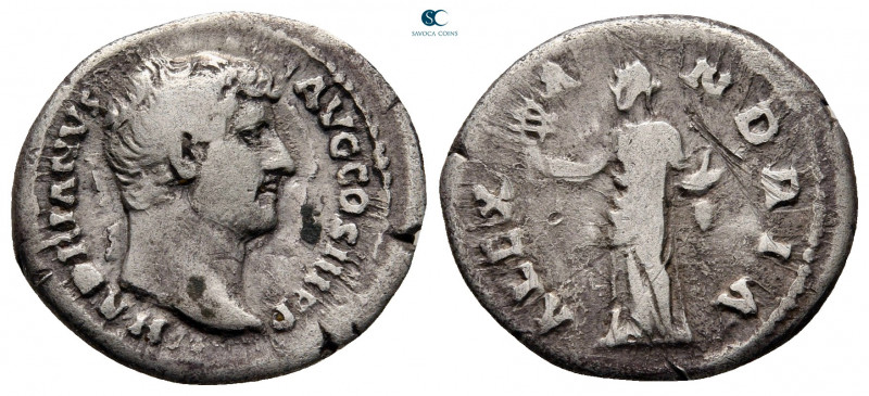 Hadrian AD 117-138. "Travel series" issue. Rome
Denarius AR

19 mm, 2,90 g
...