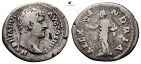 Hadrian AD 117-138. "Travel series" issue. Rome. Denarius AR