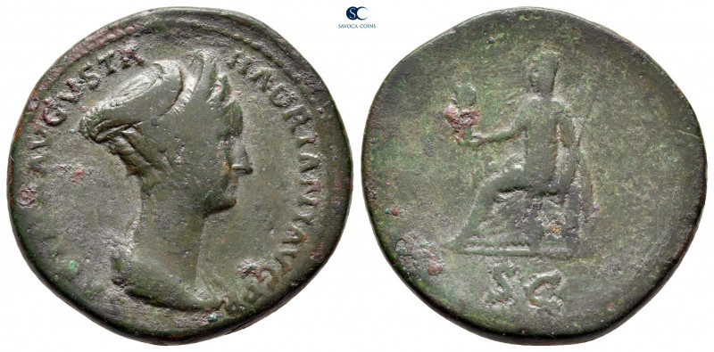 Sabina. Augusta AD 128-137. Rome
As Æ

28 mm, 12,36 g

[SABINA] AVGVSTA HAD...