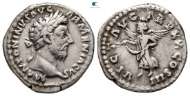 Marcus Aurelius AD 161-180. Struck AD 155-156. Rome. Denarius AR