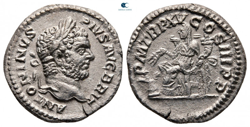 Caracalla AD 198-217. Struck AD 212. Rome
Denarius AR

19 mm, 2,03 g

ANTON...