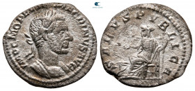 Macrinus AD 217-218. Struck AD 217-218. Rome. Denarius AR