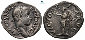 Severus Alexander AD 222-235. Rome. Denarius AR