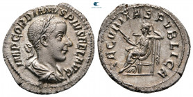 Gordian III AD 238-244. Struck AD 241. Rome. Denarius AR