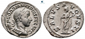 Gordian III AD 238-244. Struck AD 241. Rome. Denarius AR