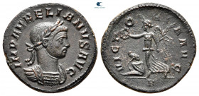 Aurelian AD 270-275. Struck AD 275. Rome. Billon Denarius