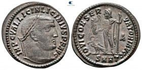 Licinius I AD 308-324. Struck AD 313. Heraclea. Nummus Æ