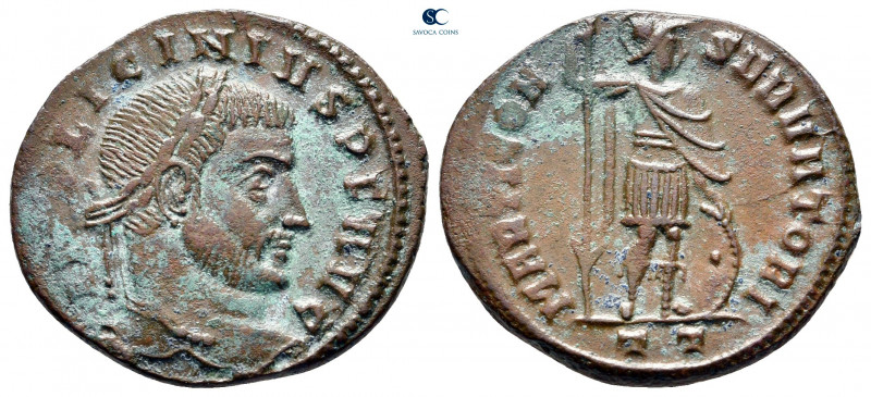 Licinius I AD 308-324. Struck AD 312-313. Ticinum
Nummus Æ

24 mm, 4,48 g

...