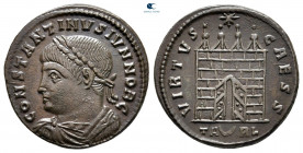 Constantine II, as Caesar AD 317-337. Arles. Follis Æ