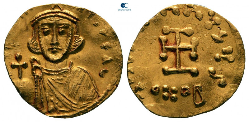 Justinian II. First reign AD 685-695. Struck AD 687-692. Constantinople
Tremiss...