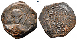 Tancred, regent AD 1101-1112. Antioch. Follis Æ. First type