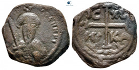 Tancred, regent AD 1101-1112. Antioch. Follis Æ. Second type
